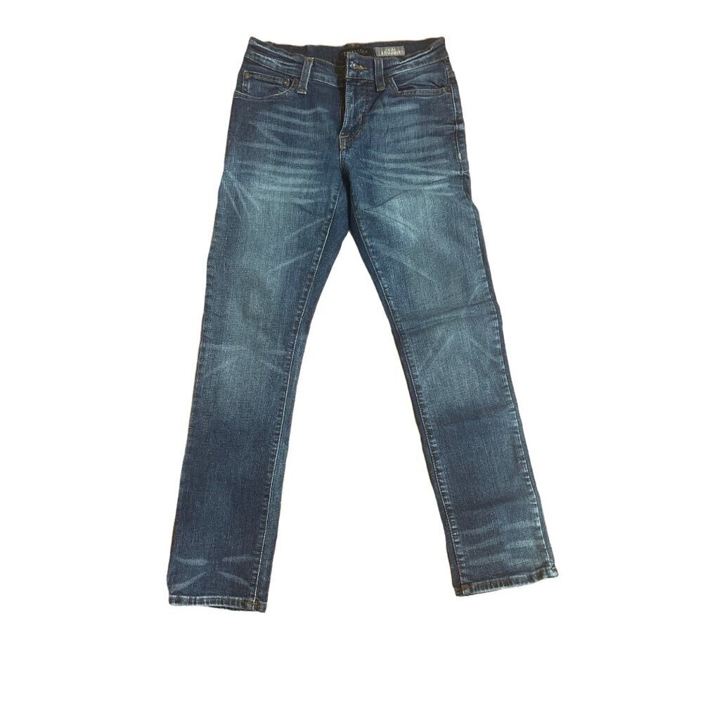 Aeropostale Slim Straight Fit Mens Jeans 28x30 Medium Wash Stretch Denim